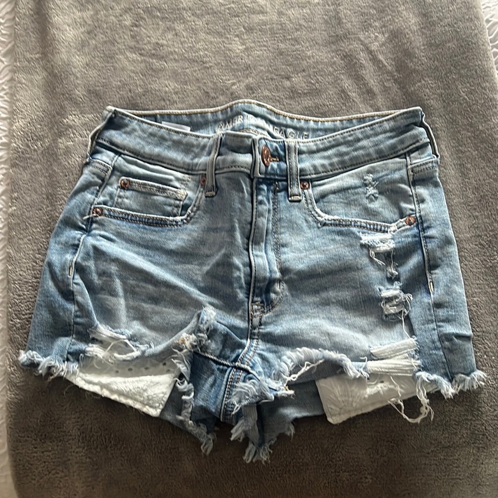 Floral Pocket Hi-Rise Shorts